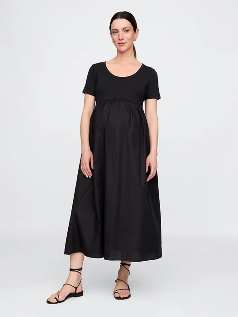 GAP mixed media summer lbd dress